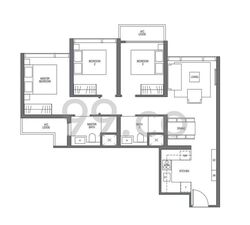 Midtown Modern (D7), Apartment #389012361